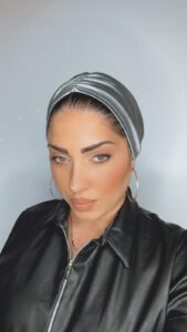 טורבן ארמני אפור כסוף